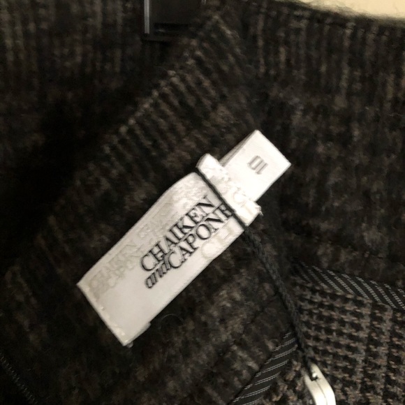 Chaiken and Capone Reese pencil skirt brown/black - Picture 5 of 7